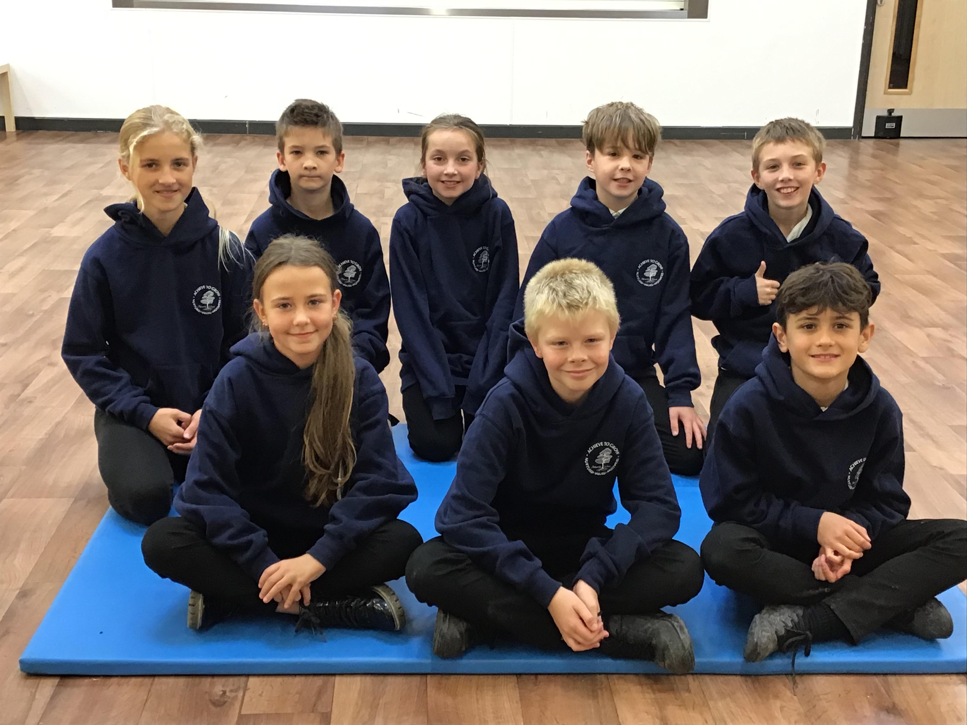 eam of 8 children chosen from year 5 represented us in a MAT