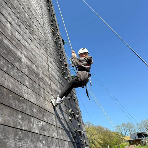 Caldey climbing and abseil