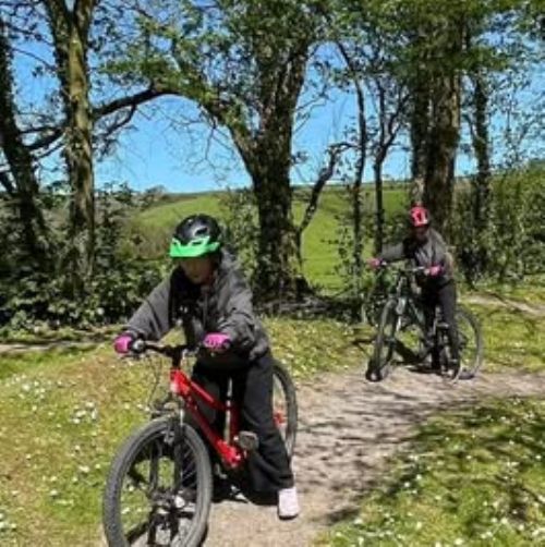 Laugharne - mountain biking