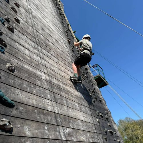 Caldey climbing and abseil