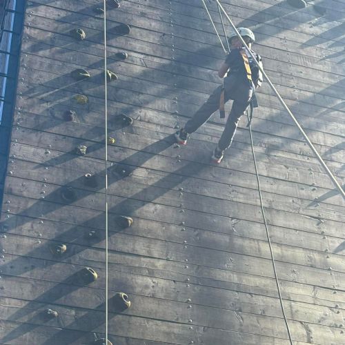 Amroths amazing abseiling