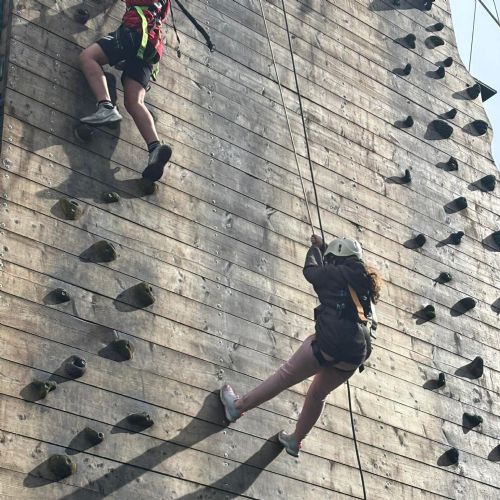 Amroths amazing abseiling