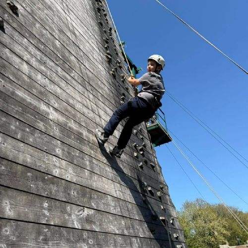 Caldey climbing and abseil