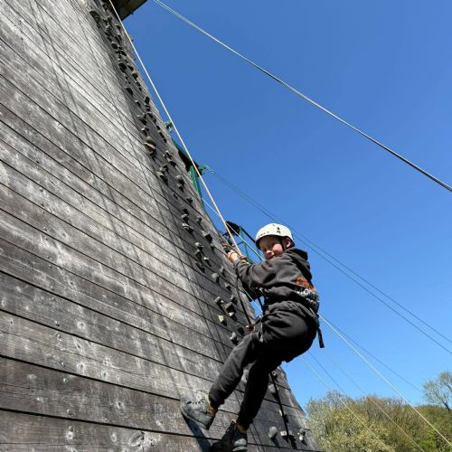 Caldey climbing and abseil