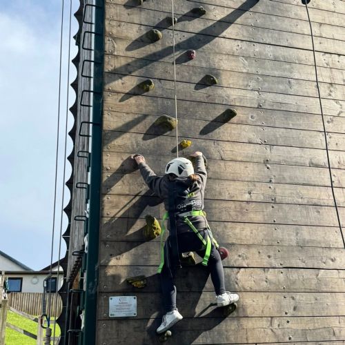 Angle - climbing wall