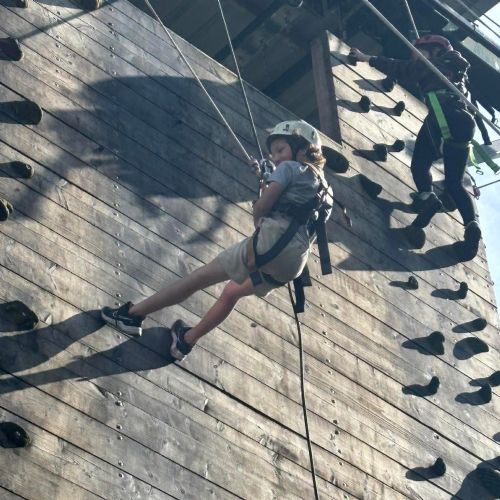 Amroths amazing abseiling