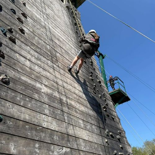 Caldey climbing and abseil