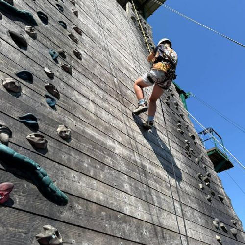 Caldey climbing and abseil