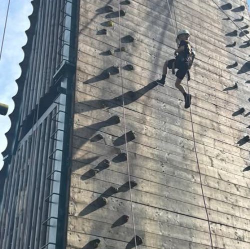Amroths amazing abseiling
