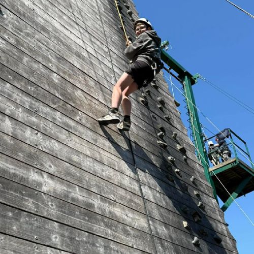 Caldey climbing and abseil