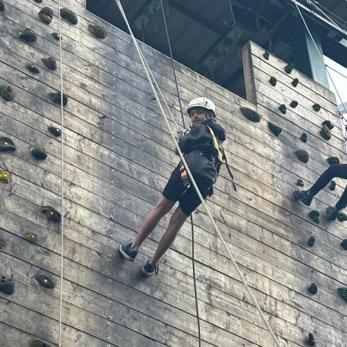 Amroths amazing abseiling