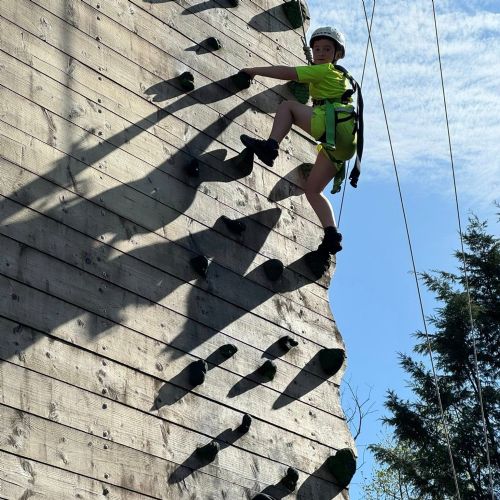 Angle - climbing wall
