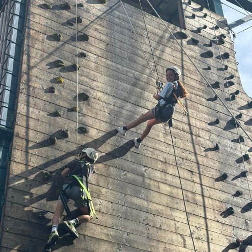 Amroths amazing abseiling