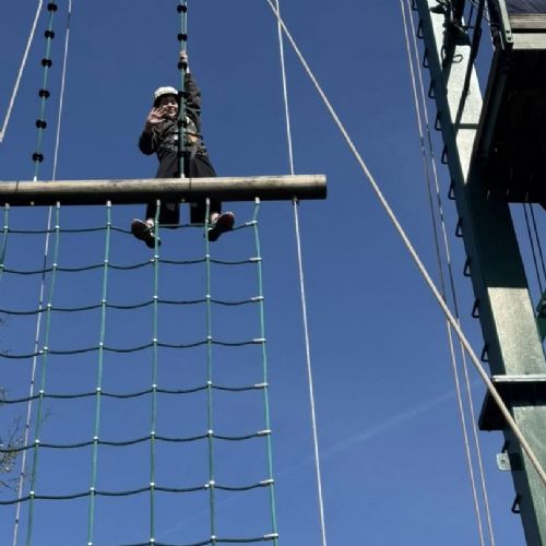 Angle - high ropes