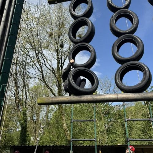 Angle - high ropes