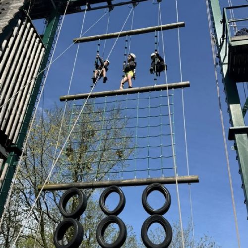 Angle - high ropes