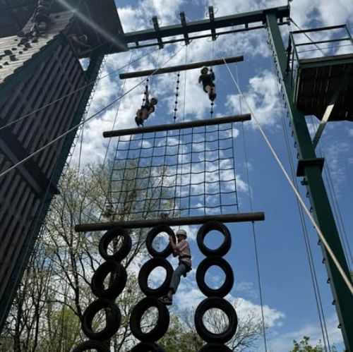 Caldey - High ropes