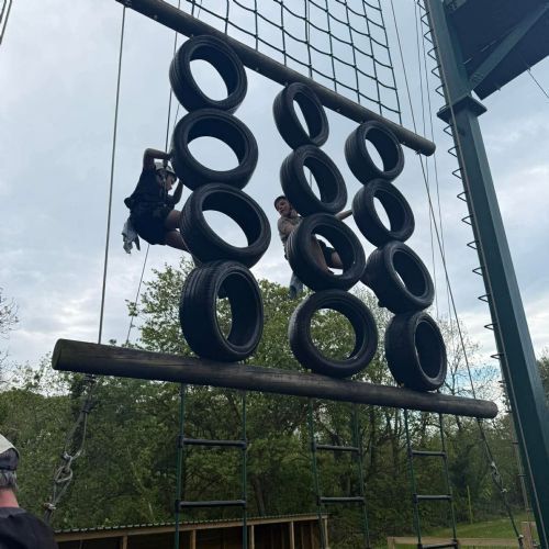 Caldey - High ropes