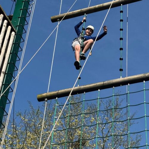 Angle - high ropes