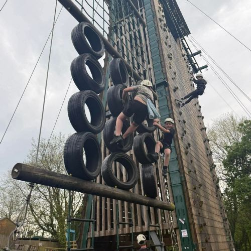 Caldey - High ropes