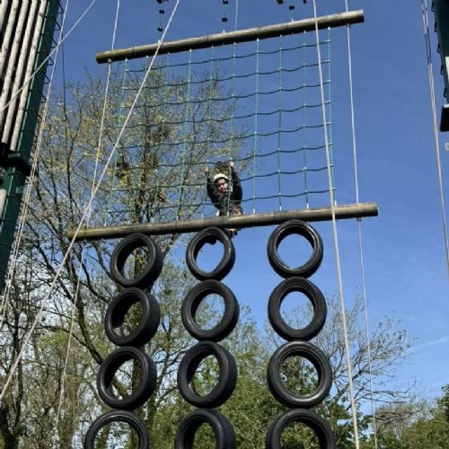 Angle - high ropes