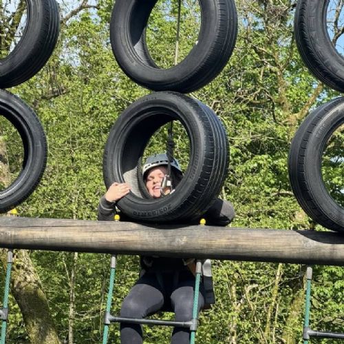 Angle - high ropes
