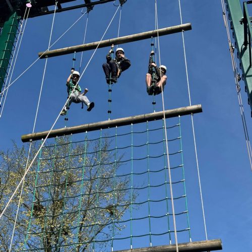 Angle - high ropes