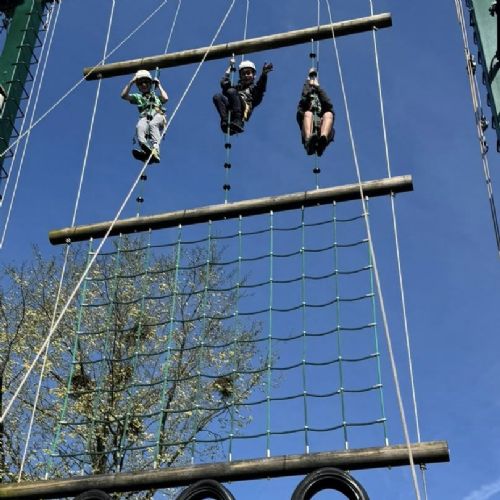 Angle - high ropes