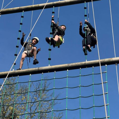 Angle - high ropes