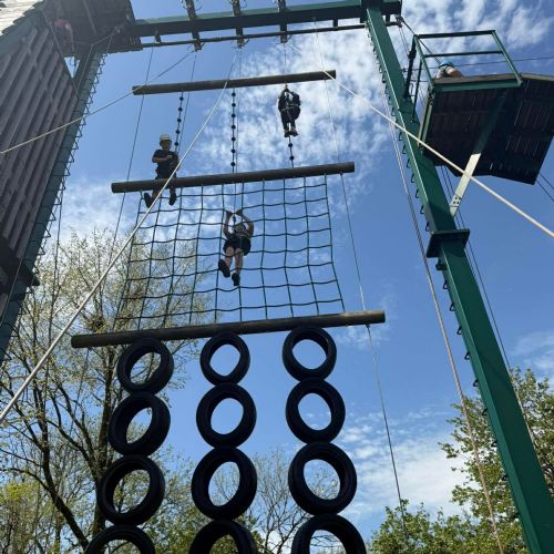 Caldey - High ropes