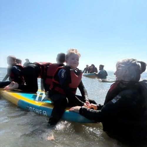 Team Dale and Ginst sea activities