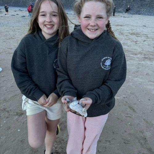 Evening walk down to beach after a fun filled afternoon of activities