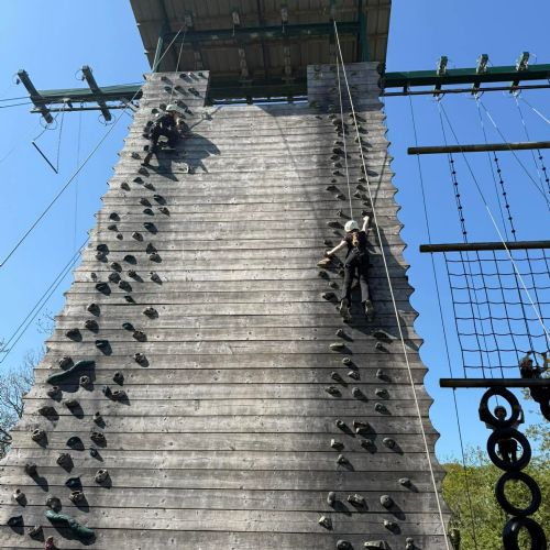 Caldey - climbing wall