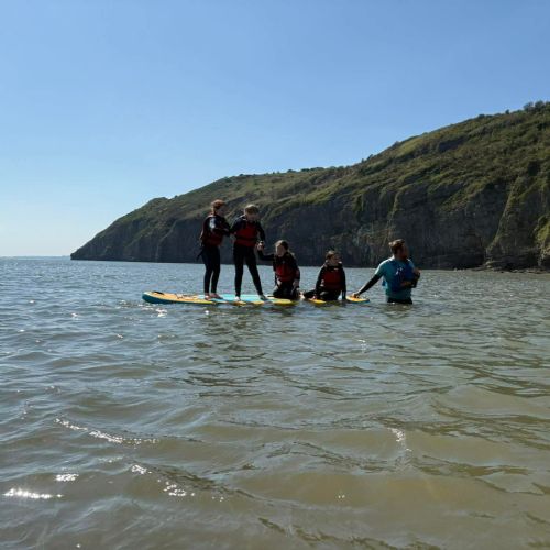 Team Dale and Ginst sea activities