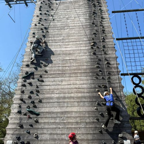 Caldey - climbing wall