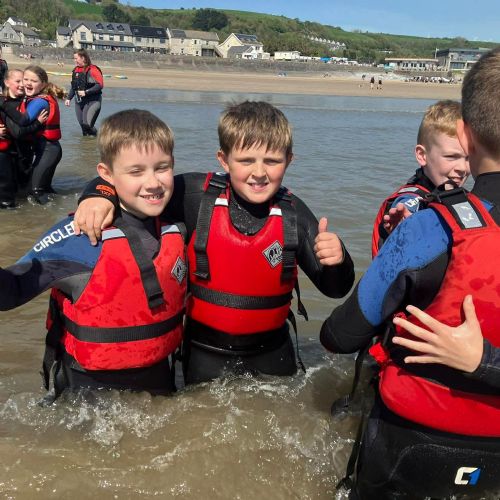 Team Dale and Ginst sea activities