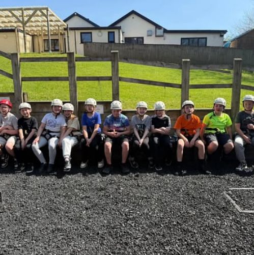 Caldey - climbing wall
