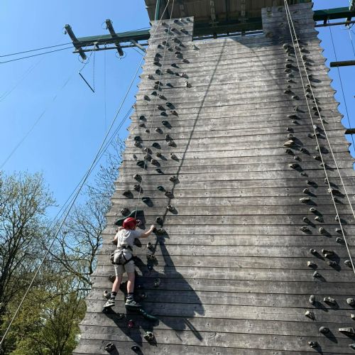 Caldey - climbing wall
