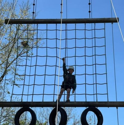 Amroth - high ropes