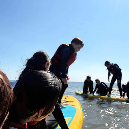 Team Dale and Ginst sea activities