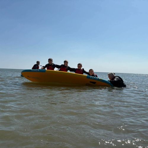 Team Dale and Ginst sea activities