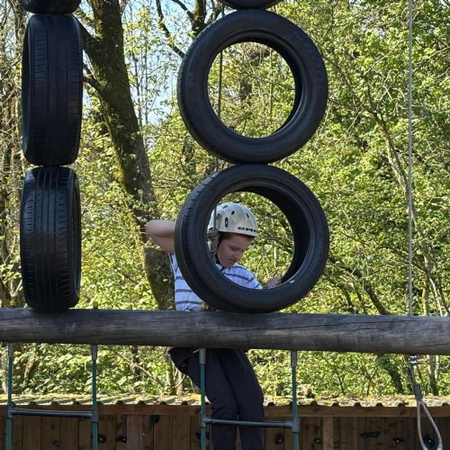 Amroth - high ropes
