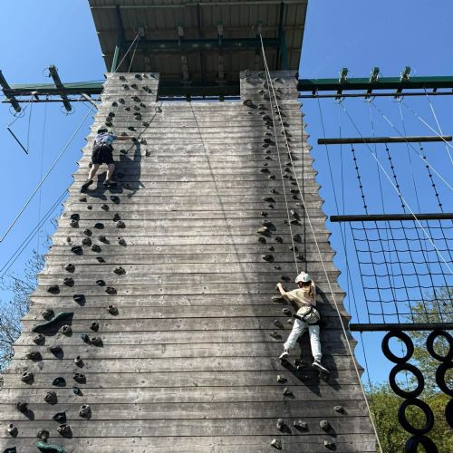 Caldey - climbing wall