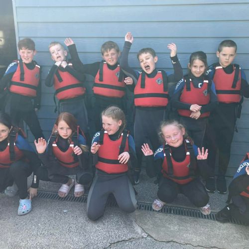 Team Dale and Ginst sea activities