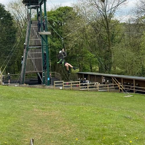 Caldey - zipline