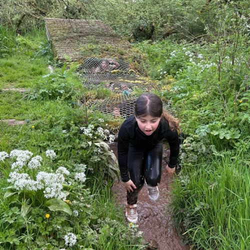 Dale - first of our assault course