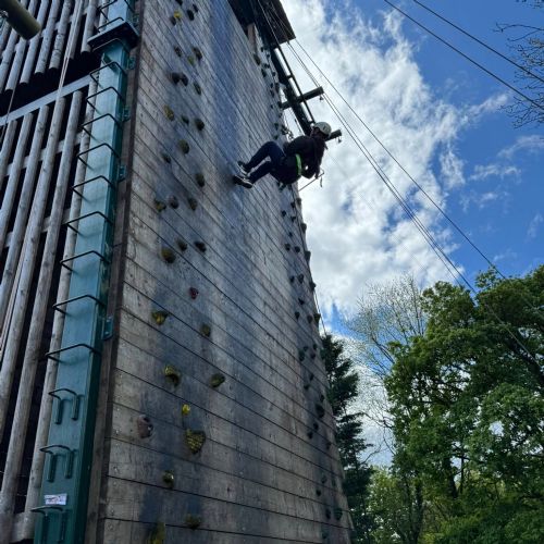 Angle’s awesome abseiling