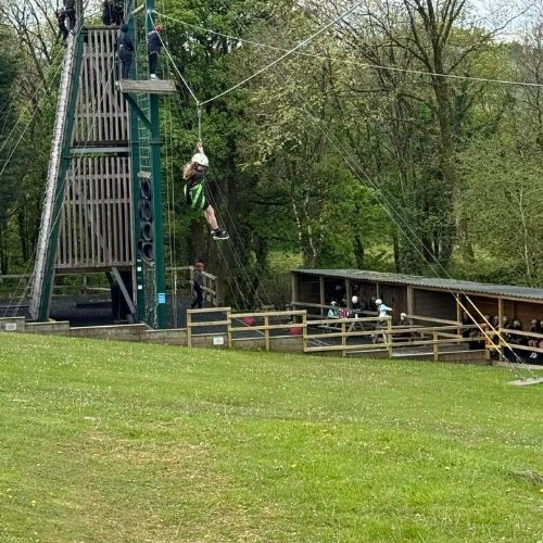 Caldey - zipline