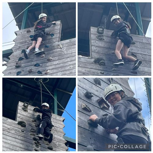 Laugharne - climbing wall