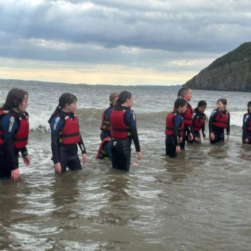 Amroth and Angle - sea activities
